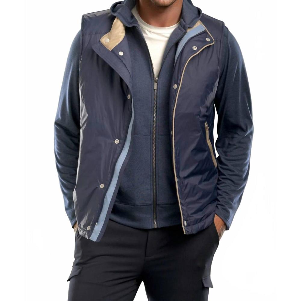 NEW BUKI tech vest in navy